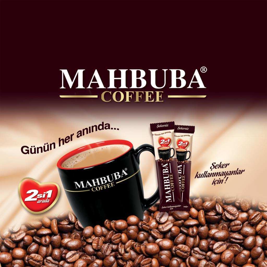 Mahbuba 2si1 Arada Şekersiz Hazır Kahve 48x10gr