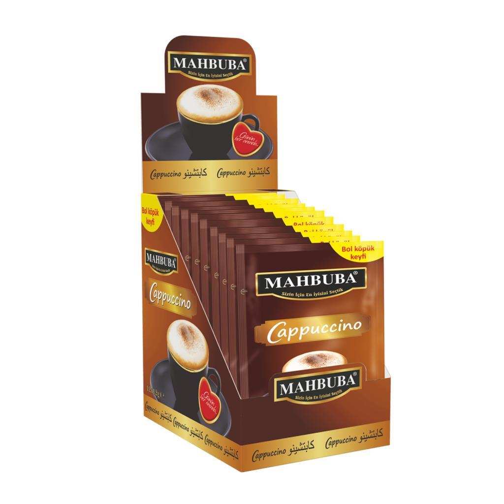 Mahbuba Bol Köpüklü Classic Hazır Cappuccino Kahve 12x12gr