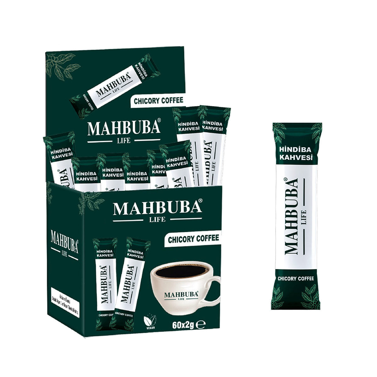 Mahbuba Life Hindiba Kahvesi 60x2gr