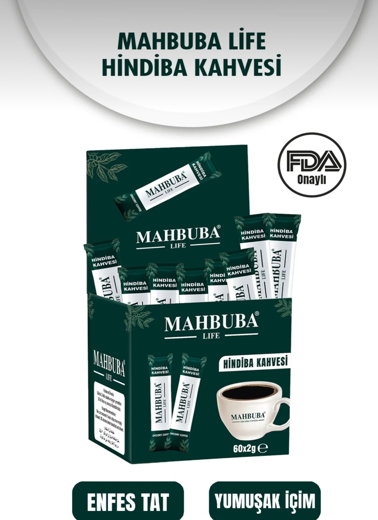 Mahbuba Life Hindiba Kahvesi 60x2gr