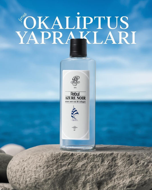 Rebul Azure Noir EDC Kolonya 250 ml Cam Şişe