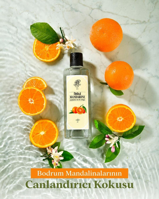 Rebul Mandarine EDC Kolonya 250 ml Cam Şişe